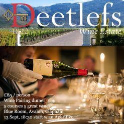 Deetlefs Wine Tasting Dinner with Bea Liebenberg