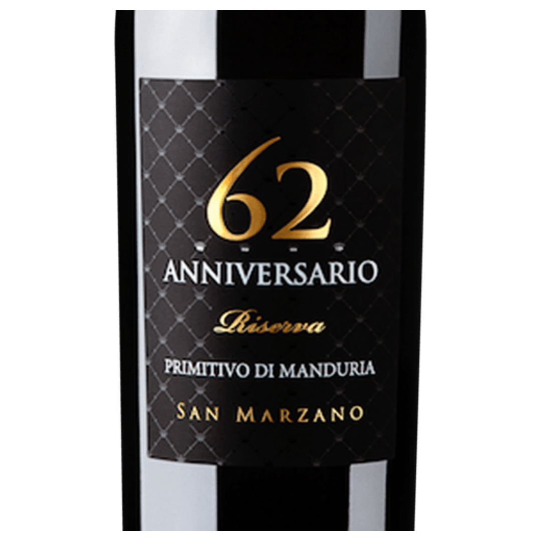 San Marzano 62 Anniversario Primitivo di Manduria Riserva Magnum 2020